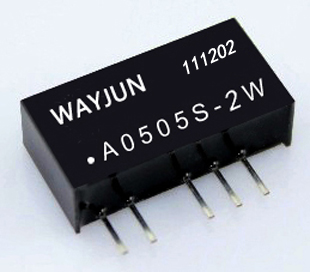 Fixed input,Unregulated Dual output,2W A series